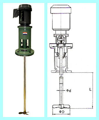 QL9003廢水混合溶解處理不銹鋼連續工業攪拌機 高效工業設備解析